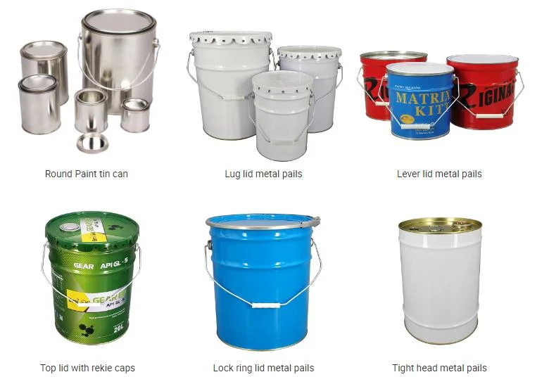 metal pails for paint